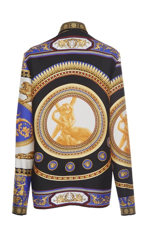 versace t shirt wit|versace long sleeve shirt.